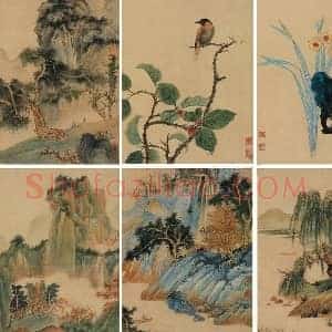 谢稚柳《谢稚柳下一个亿元画家》现代书画作品图片赏析