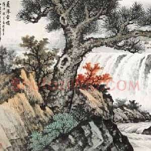 黄君璧《黄君璧拍卖最贵作品》现代书画作品图片赏析