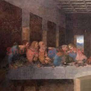 达芬奇《达芬奇最后的晚餐犹大原型》文艺复兴时期书画作品图片赏析