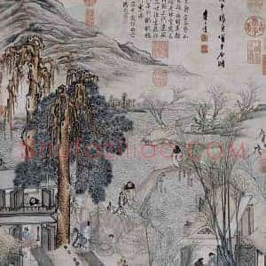 岁朝清供图《史上最全岁朝清供图》历代书画作品图片赏析