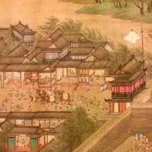 仇英《仇英一幅画卖了60亿》明代书画作品图片赏析