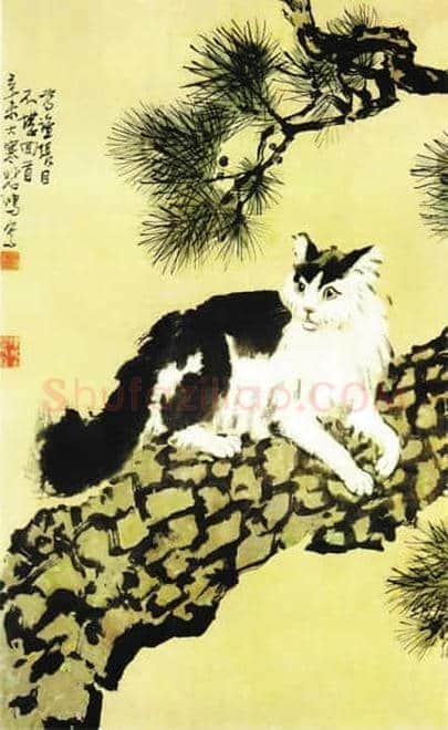 徐悲鸿画猫赠徐志摩 揭秘猫背后的故事