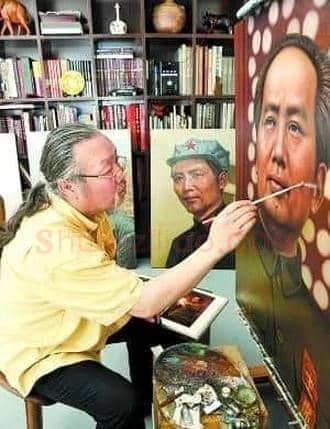 著名油画家欧京海:要把毛泽东一生都画齐