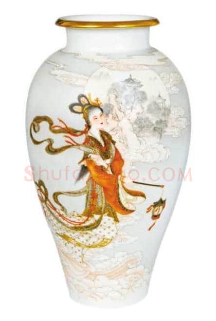 鉴赏:瓷器上的嫦娥奔月