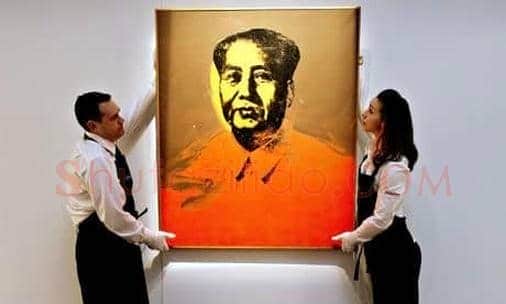 毛泽东画像拍出7663万 价格翻涨18倍(图)