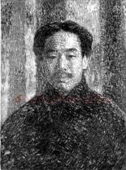 李叔同《半裸女像》尘封半世纪露真容(图)