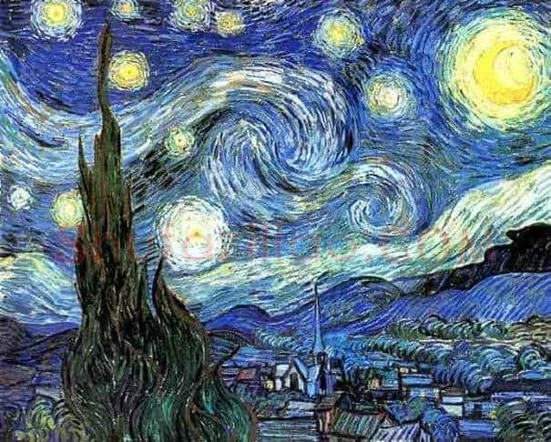 梵高多幅画作隐藏科学谜题