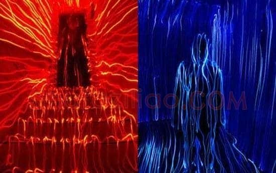 令人咋舌的光绘画艺术