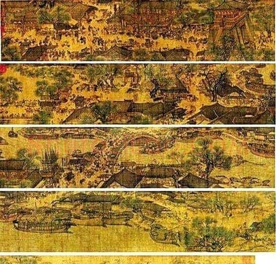 《清明上河图》画了多少把伞