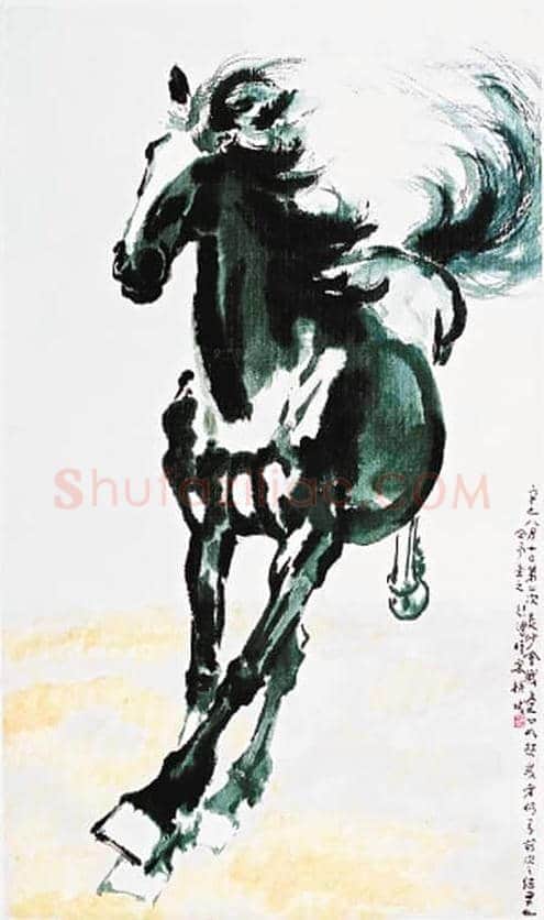 徐悲鸿为什么对画马情有独钟?
