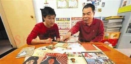 南安有个雷锋粉用50年来收集各种雷锋藏品