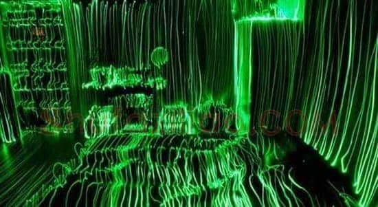 令人咋舌的光绘画艺术