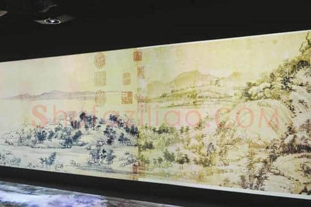 《富春山居图》的无缝连接