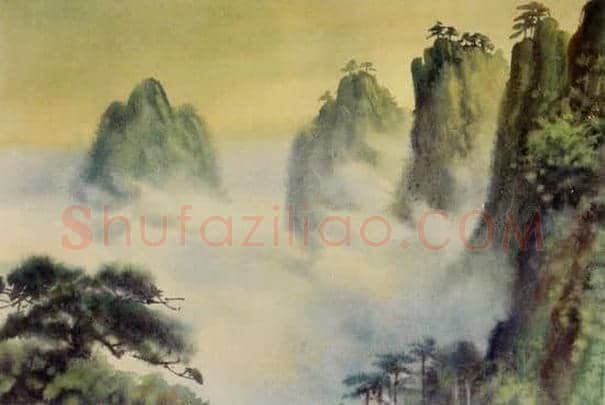 水彩画研究可结合中国传统画论