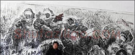 战广彦：毕生钟情油田 绘就史诗巨作