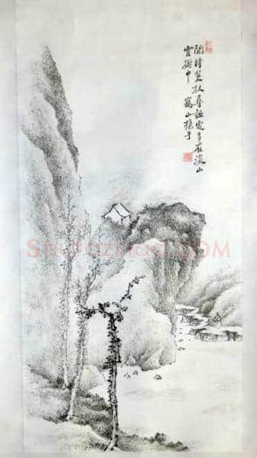 书画收藏与鉴赏:《策杖访友图》