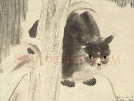 任伯年画猫