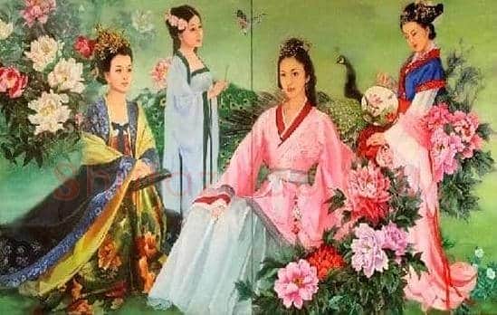 女油画家全新视角诠释“中国古代四大才女”(图)