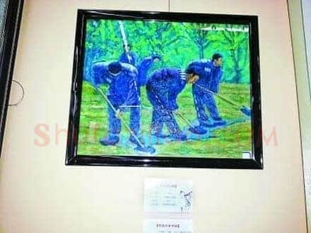北京展示前官员狱中书画：黄光裕等获评标兵