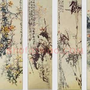 中国传统文化中的梅兰竹菊代表什么？