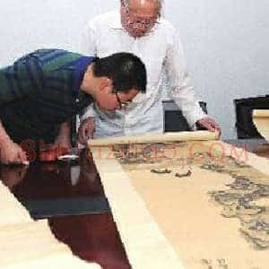 字画真品不少遗憾保存不好