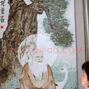 碎蛋壳拼出艺术之美 图