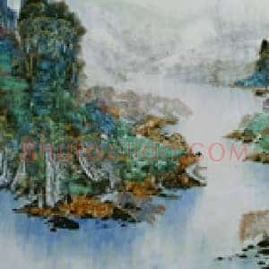 吴雅明：谈荒漠与甘泉，山水艺术审美