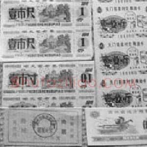 村干部收藏百余张粮油票 最早为1960年