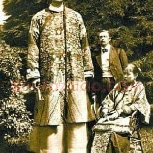 老照片现清朝姚明可能是世界第一高人