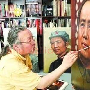著名油画家欧京海:要把毛泽东一生都画齐