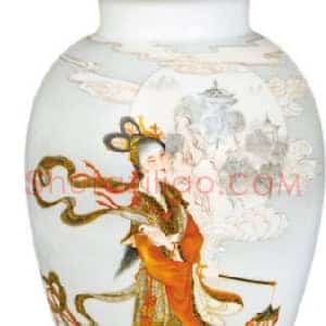 鉴赏：瓷器上的嫦娥奔月