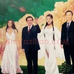 马化腾马英九马苏入选2014马年贺岁油画