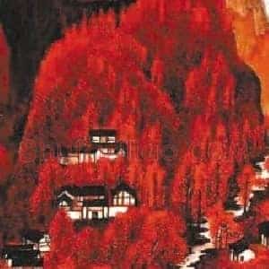 高调的《万山红遍》与低调的李可染